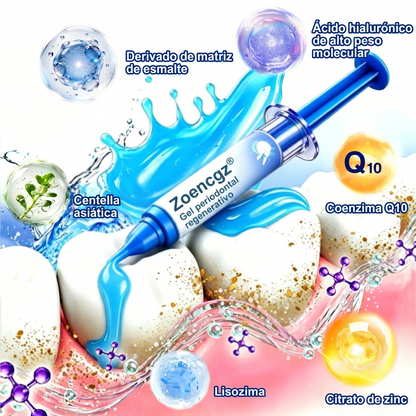 Zoencgz® 🦷🧴 Gel antibacteriano para la regeneración de las encías | Resultados visibles en 7 días